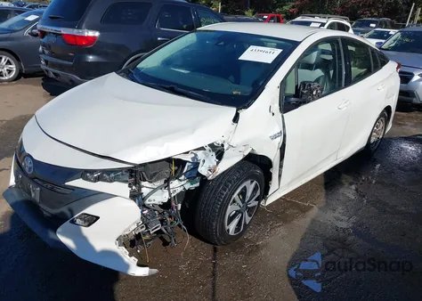 2017 Toyota Prius Prime Premium z USA, uszkodzony, nr VIN JTDKARFP0H3038854